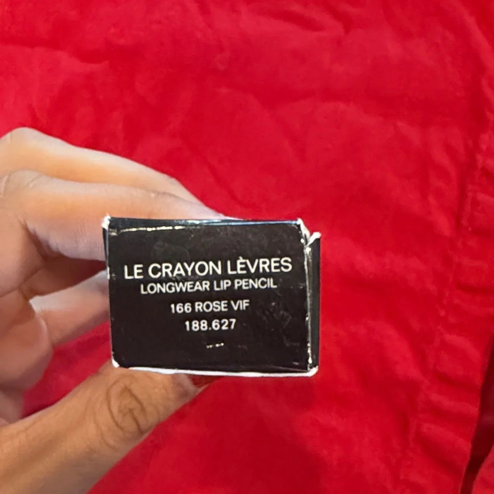 Brand New Chanel LE CRAYON LÈVRES Longwear Pink Lip Pencil 166 Rose VIF - Picture 9 of 9